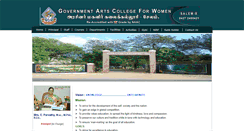 Desktop Screenshot of govtwomencollegeslm8.org